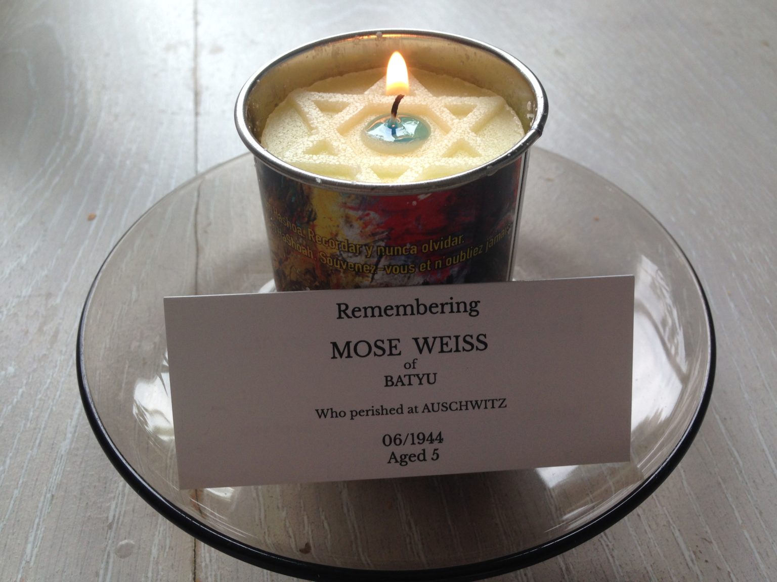 The Masorti Roots of the Yellow Candle Project NEMS