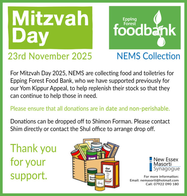 Mitzvah Day 2025